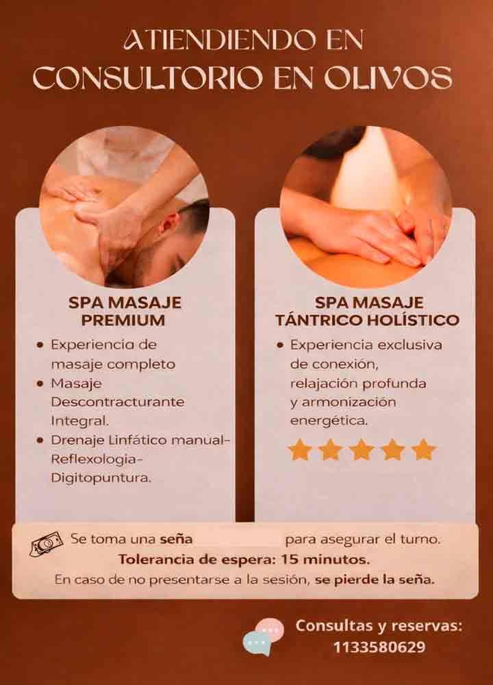 Anita Masajista Zona Olivos