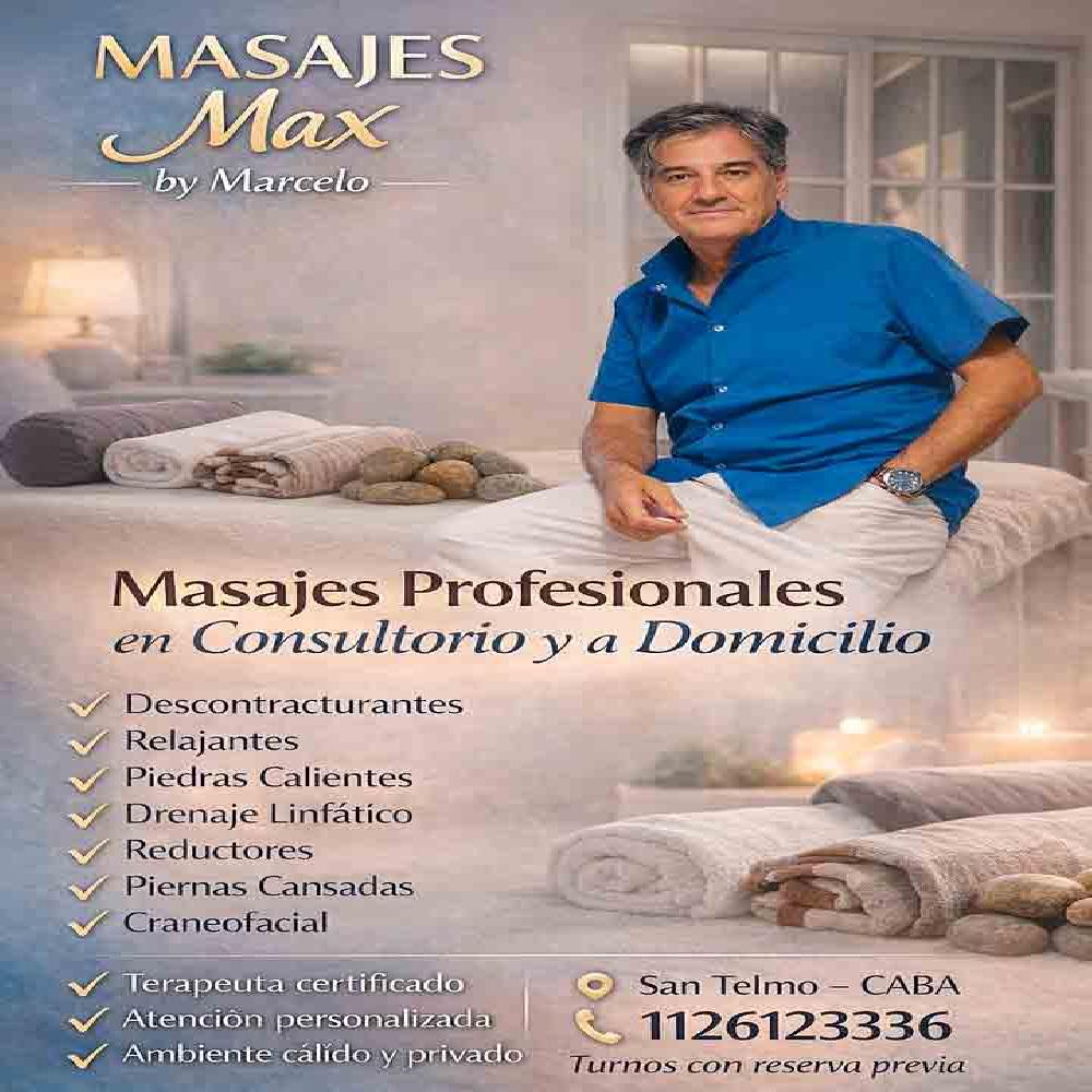 Masajes Max Zona San Telmo